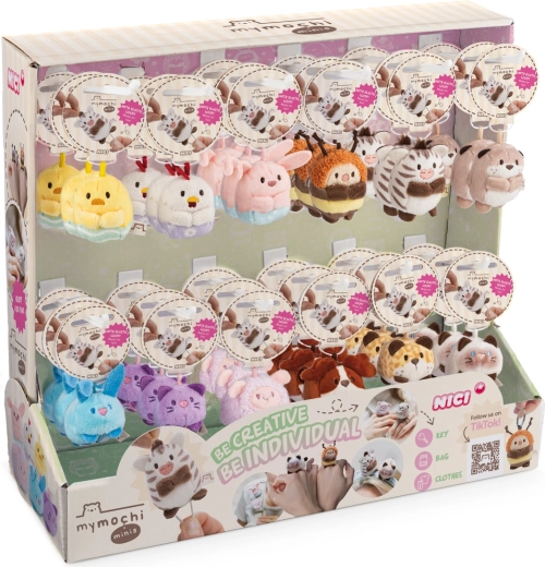 NICI stojalo (display) za obeske MyMochi minis serija 4 – pomladna izdaja, 36 kosov