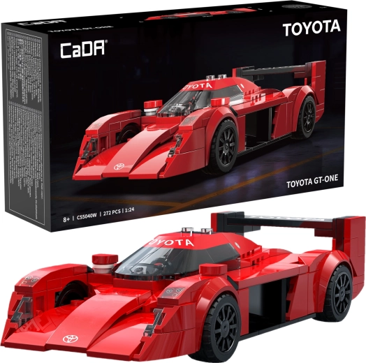 CaDA gradbeni komplet dirkalni avto Toyota GT-One (272 delov)