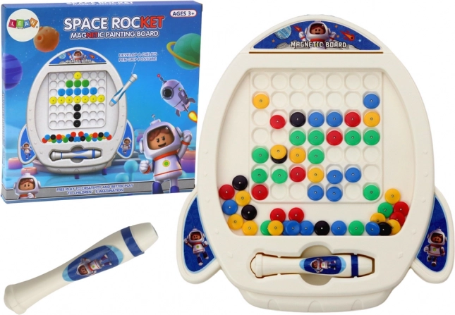 Magnetna tabla Raketa za otroke