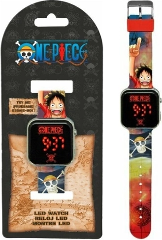 Digitalna LED ura One Piece za otroke