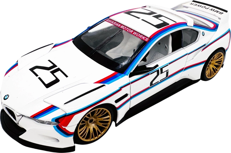 Kovinski model 1:24 BMW 3.0 CSL Hommage bel