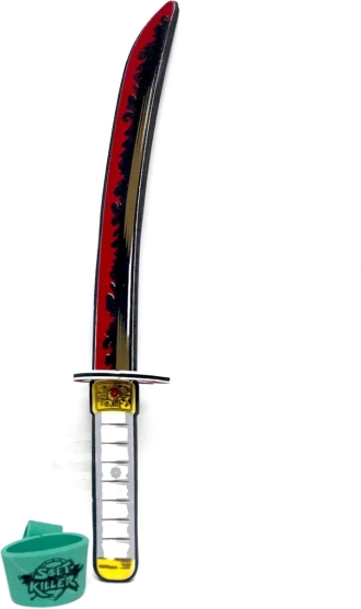 Peneč meč rdeči Demon – varen otroški karnevalski dodatek