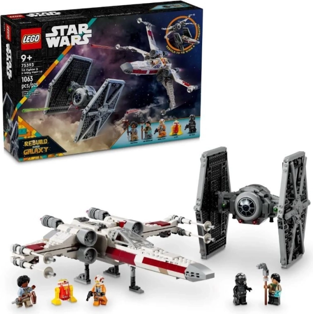 lego star wars hibridni tie fighter in x-wing