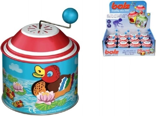 Lena glasbena škatla z motivom račk