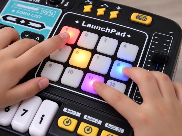 12 svetlečih blazinic LaunchPad