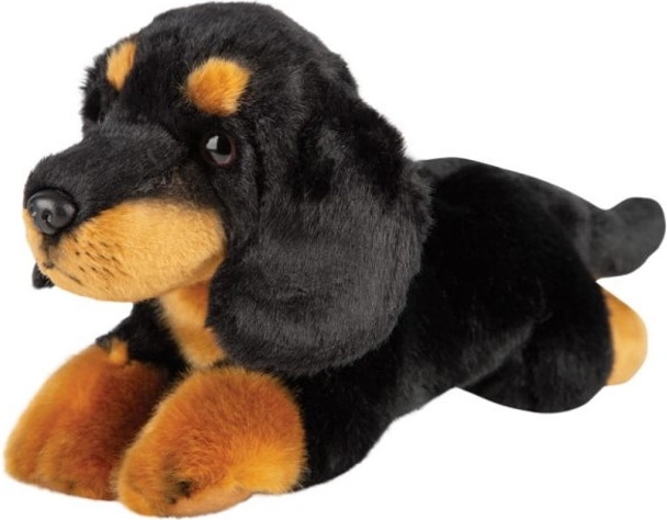 Black Plush Dachshund