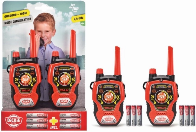 Oddajniška naprava Dickie Toys Walkie Talkie Fun za otroke