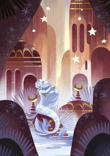 Sestavljanka DIXIT: zaljubljena morska deklica (1000 koščkov)