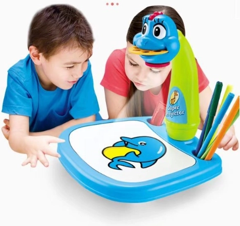 Preprosto prerisovanje s projiciranimi predlogami