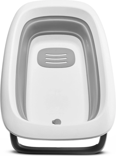 Zložljiva banjica s silikonskim dnom – prihranek prostora