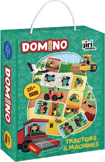 Domino za najmlajše Stroji in traktorji