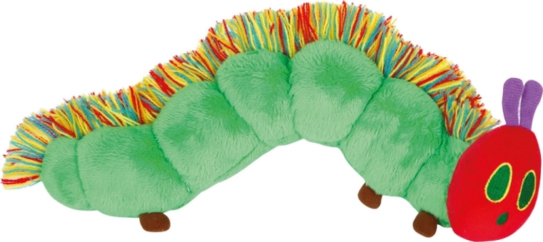 Ikoničen videz iz knjige Zelo lačna gosenica