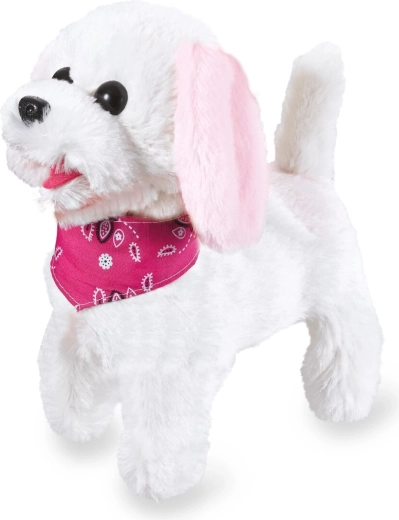 Soft plush fur and a stylish bandana