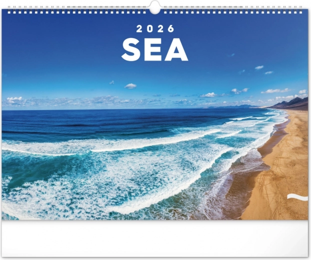 Stenski koledar Morje 2026