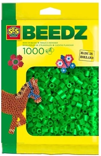 SES Creative likalne perlice zelene 1000 kos