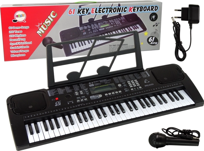 Black Keyboard with Microphone