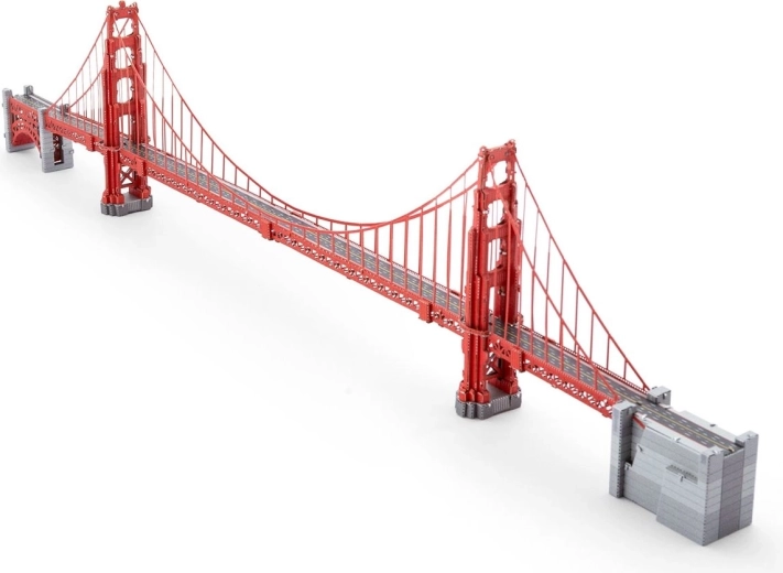 Kovinske 3D sestavljanke METAL EARTH Premium – most Golden Gate