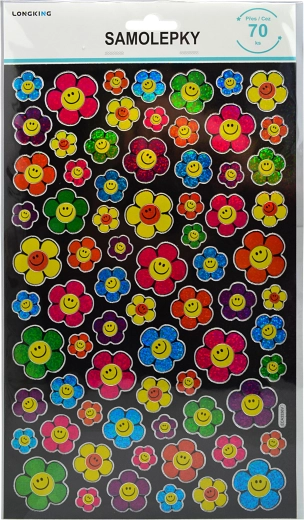 Nalepke rože – komplet 100 kosov