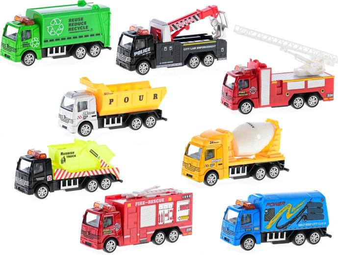 Raznoliki komplet mestnih služb