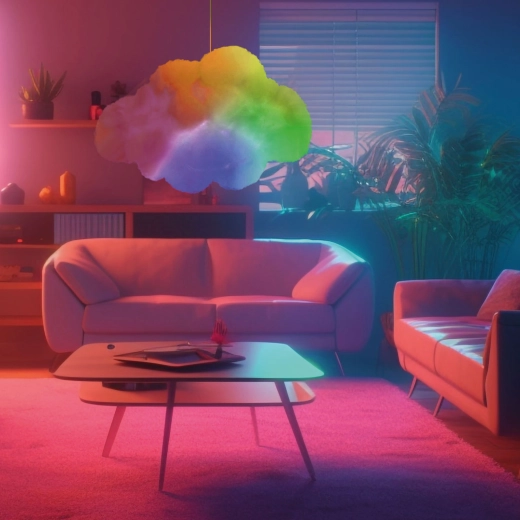Barvita RGB-osvetlitev