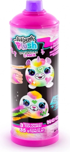 Kreativni komplet z airbrushom Neon Mini presenečenje, 2-pack