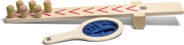 katapult ninja – lesena akcijska igra za otroke