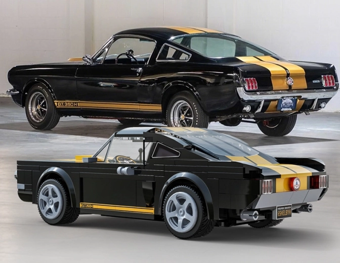 Ikoničen videz Shelby GT 350H