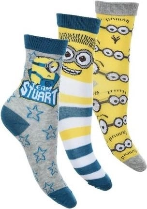 Minions Sock Set - 3 Pairs