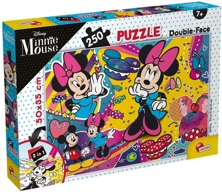 Lisciani obojestranske sestavljanke Minnie 250 kosov