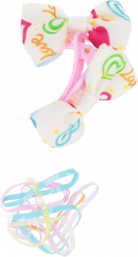 A practical set with hair accessories