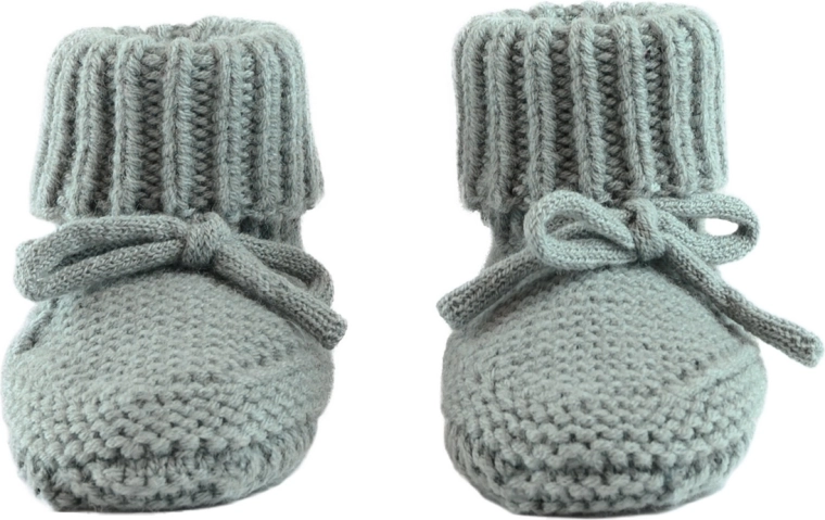 Lodger pleteni merino copatki 6–12 mesecev