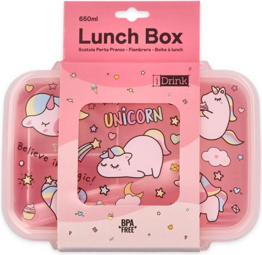 Unicorn snack box iTotal 650 ml - 1 piece