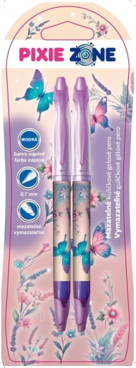 Brisljiva peresa Pixie Crew Metulji, 2 kosa