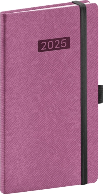 Žepni roza dnevnik 2025