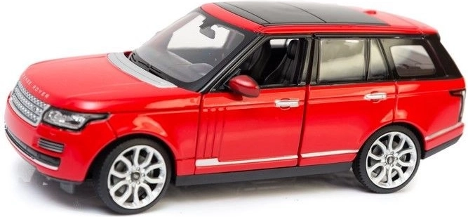 Model avtomobila Range Rover 1:24 rdeč
