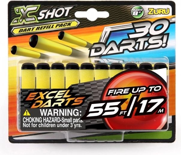 Pene puščice X-Shot 30 kosov