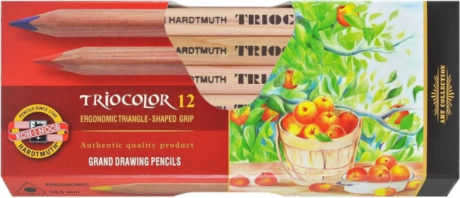 Trikotne barvice Triocolor 12 kosov KOH-I-NOOR