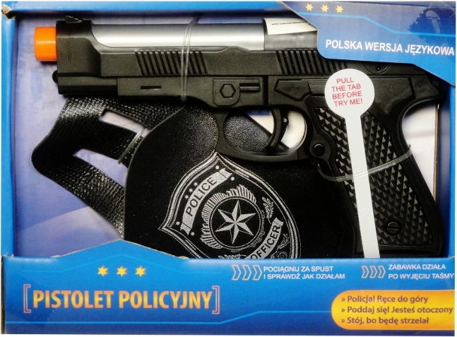 Policijska pištola s poljskim glasovnim modulom in tokservčkom