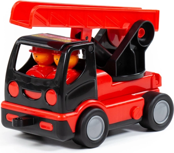 Zabava na kolescih s figuricami gasilcev