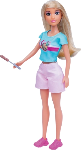 Punčka 30 cm s premičnimi sklepi