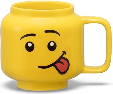 Lego keramična skodelica 255 ml – vesela minifigurica