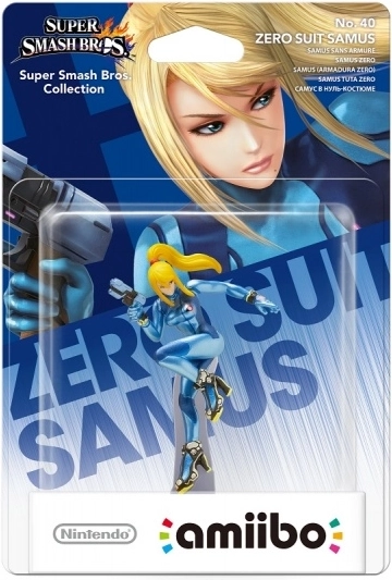 amiibo Zero Suit Samus – figurica za Nintendo