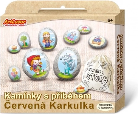 Kamenčki s pripovedjo – Rdeča kapica