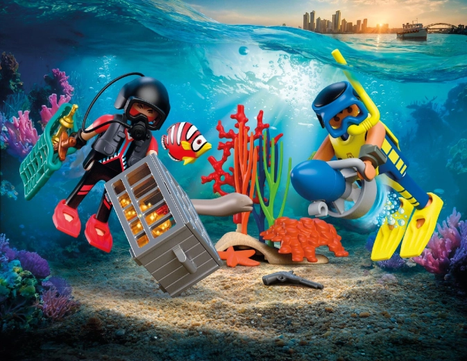 Akcijski podvodni lov s skuterjem