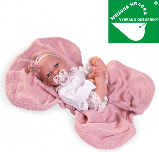 Realistična dojenčkova punčka Antonio Juan z gibljivo funkcijo