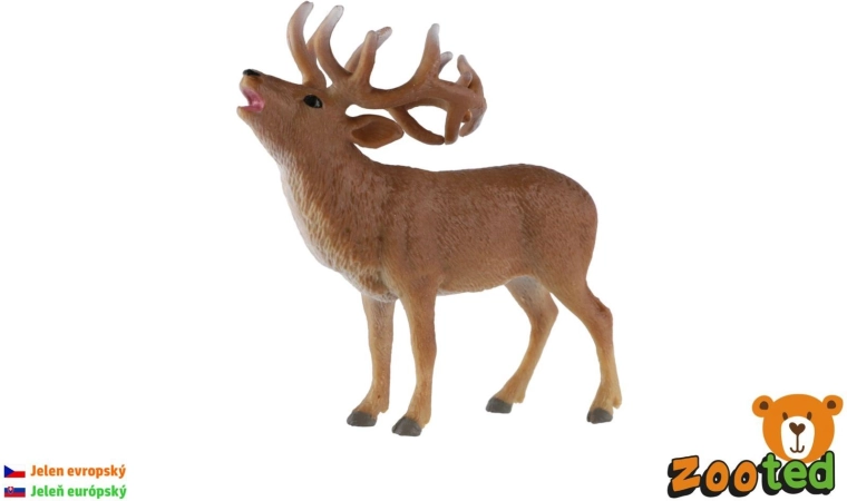Figurica evropskega jelena 13 cm