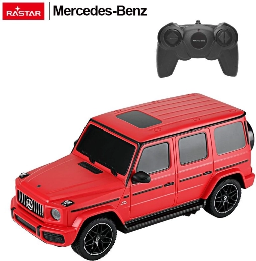 Mercedes-Benz G63 RC avto na daljinsko upravljanje Rastar 1:24 rdeče - 1 kos