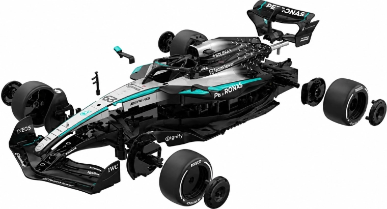 Sestavljanka in RC-model v enem