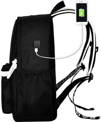 USB charging and headphone output