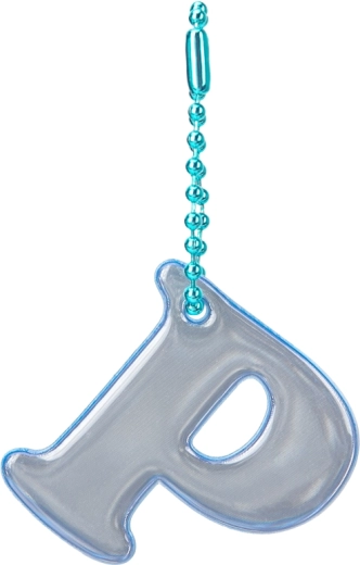 Baagl odsevni obesek – črka P
